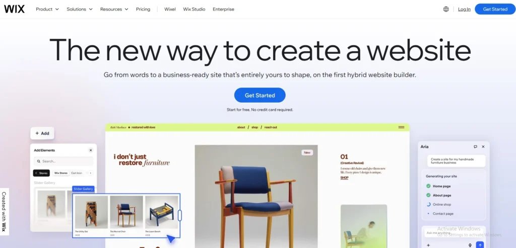 SEO Ecommerce Platforms- Wix eCommerce
