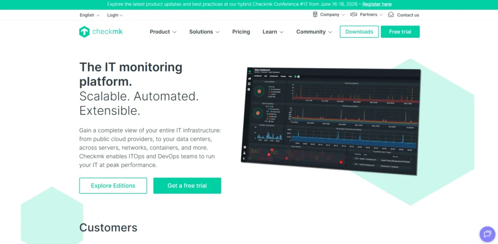 Infrastructure Monitoring Tools- Checkmk