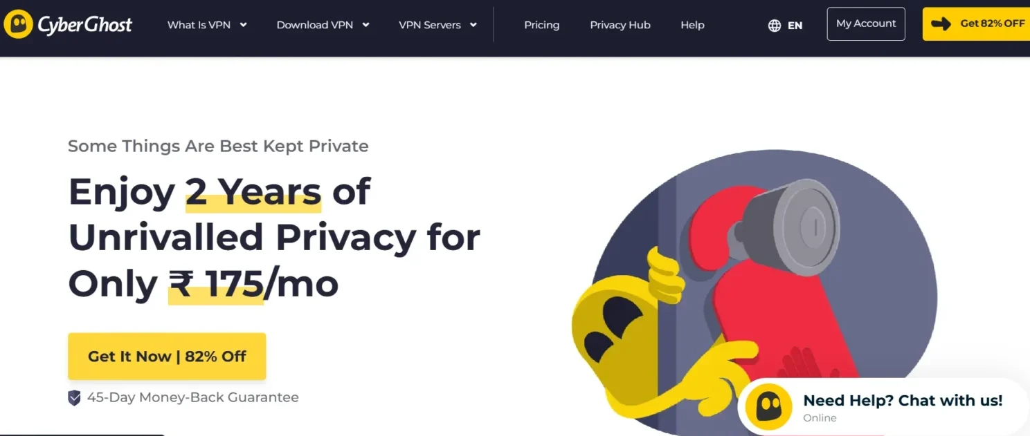 VPN for CapCut - C‍yberGhost VPN