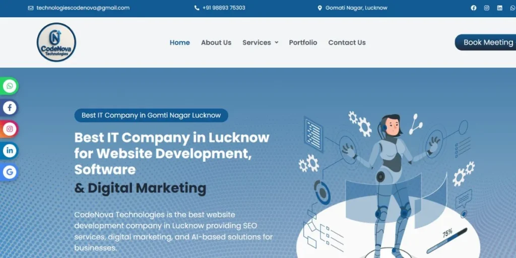 CodeNova Technologies - IT Companies in Lucknow