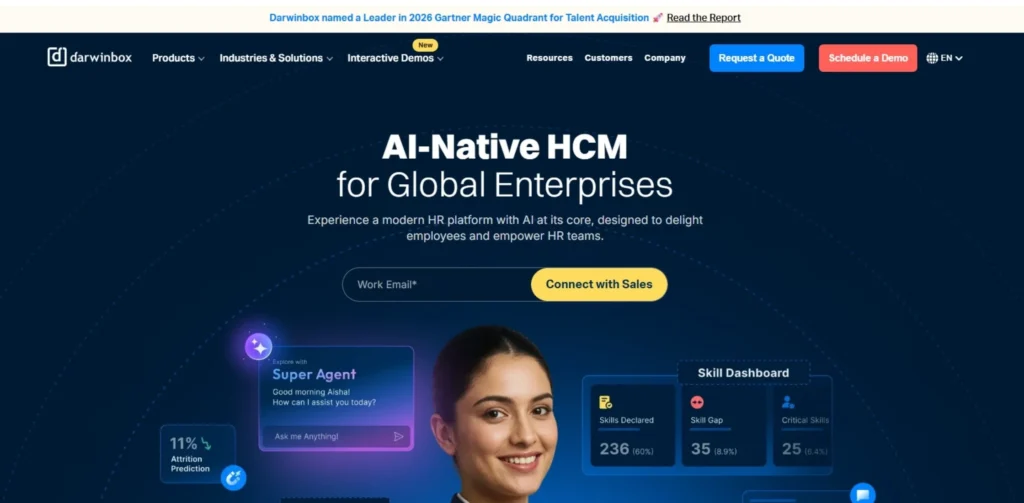 HR Companies in India - Darwinbox