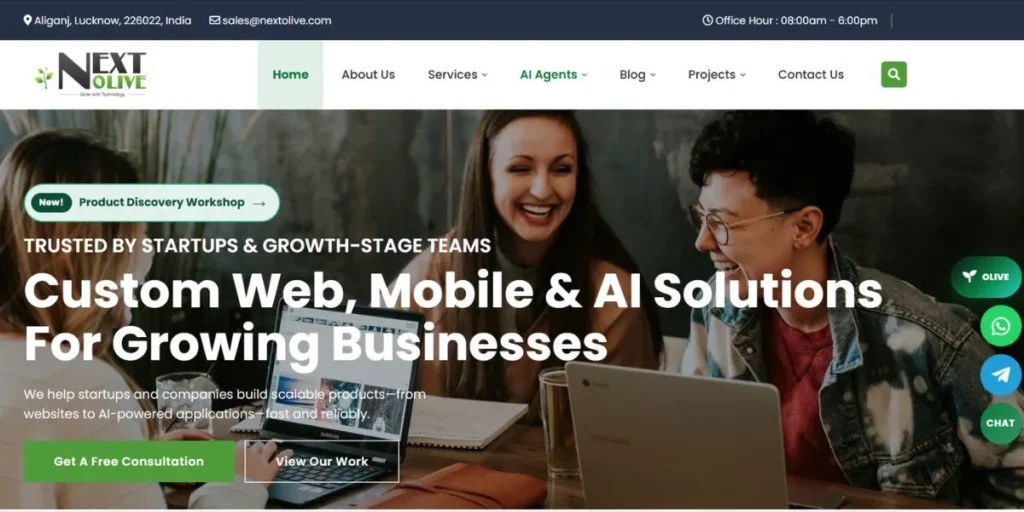 Next Olive Technologies - IT Companies in Lucknow