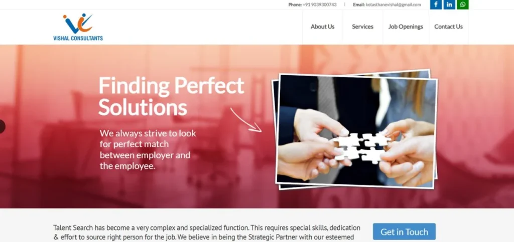 Recruitment Agencies in Indore - Vishal Consultants