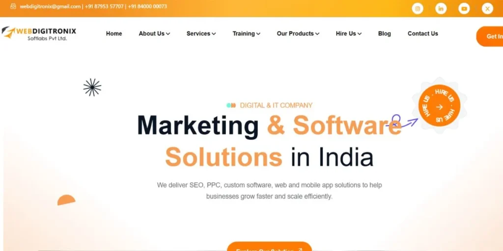 Webdigitronix Softlabs - IT Companies in Lucknow