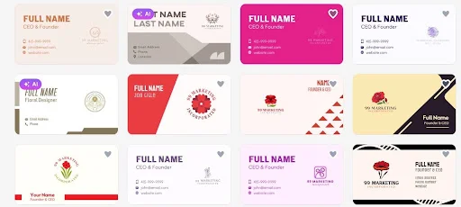Free Business Card Maker