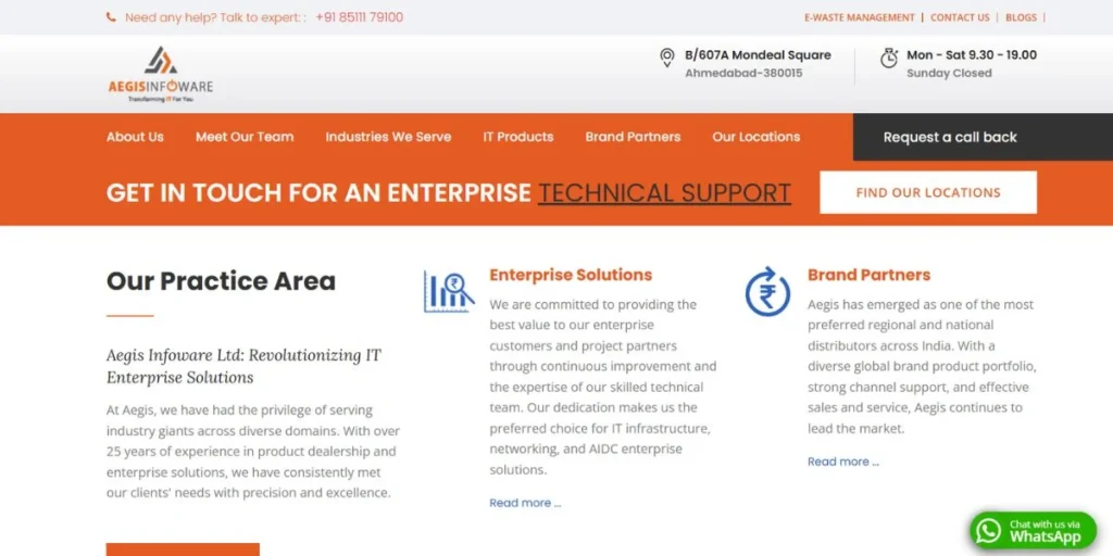 Aegis Information Technology - IT Companies in Kolkata