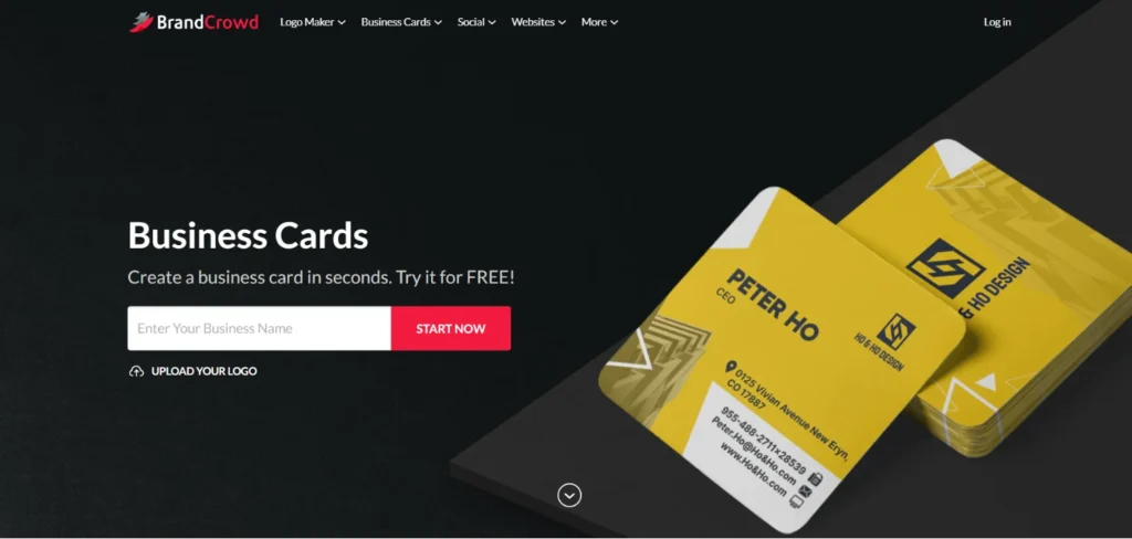 Design.com - Free Business Card Maker