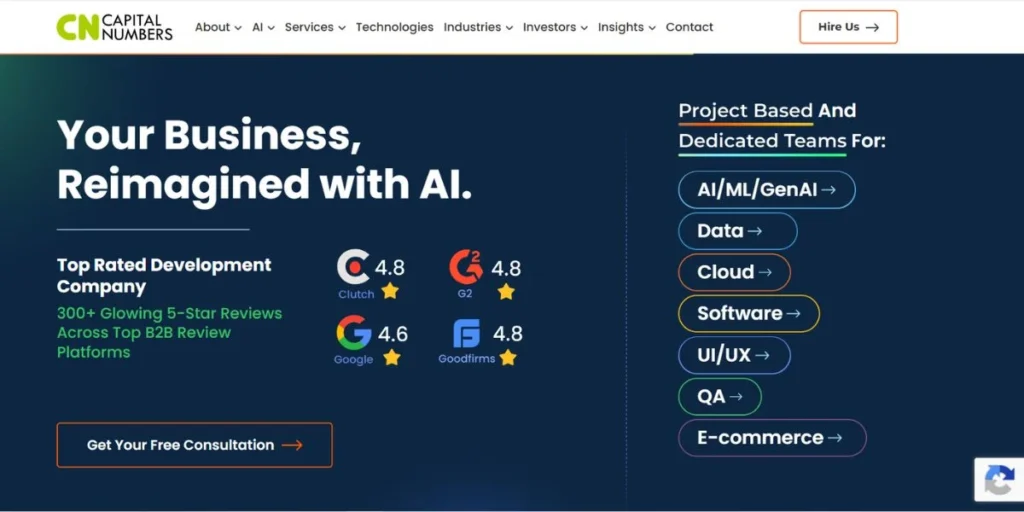 Capital Numbers - IT Companies in Kolkata
