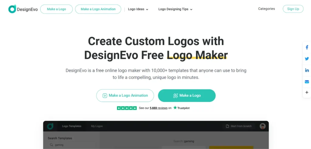 DesignEvo - Logo Maker