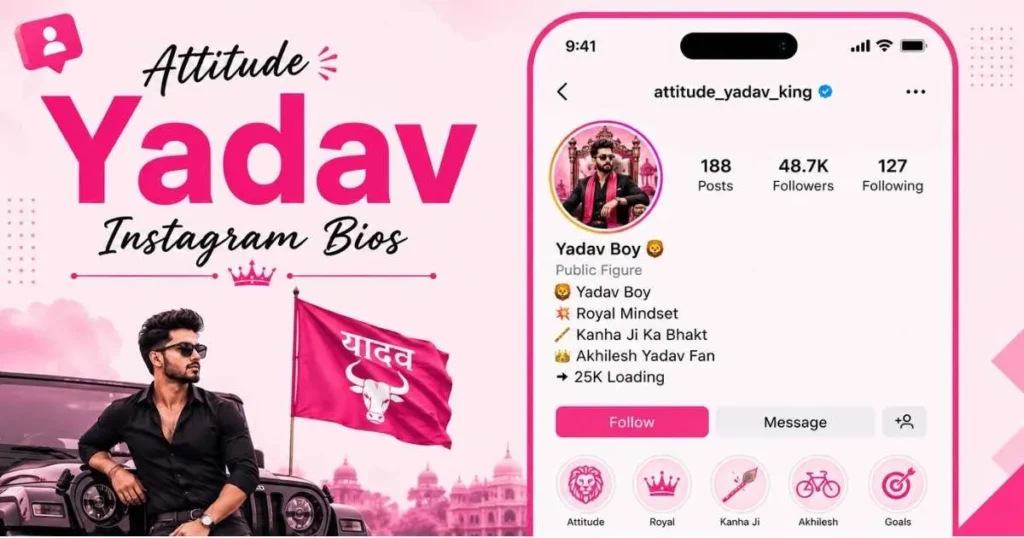 Instagram Bio for Yadav