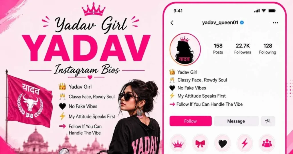 Instagram Bio for Yadav