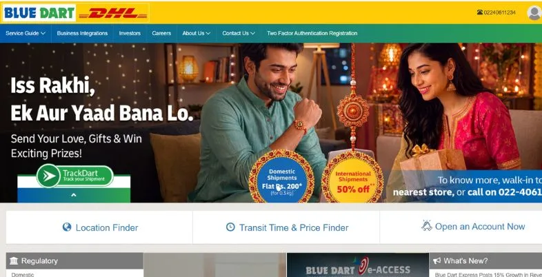 Logistics Companies in Kochi - Blue Dart Express