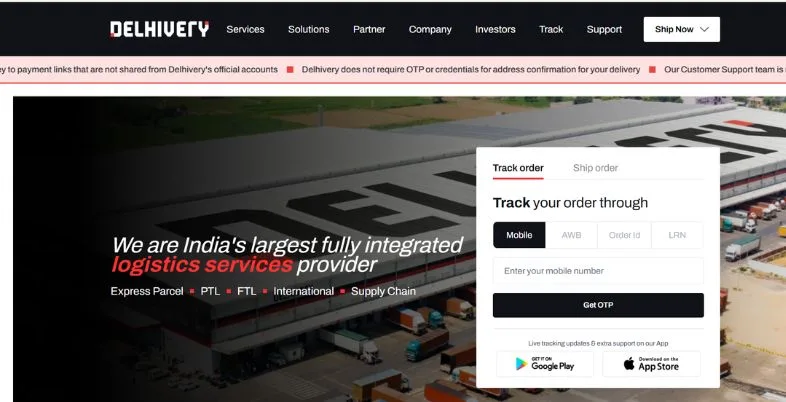 Logistics Companies in Kochi - Delhivery Pvt Ltd