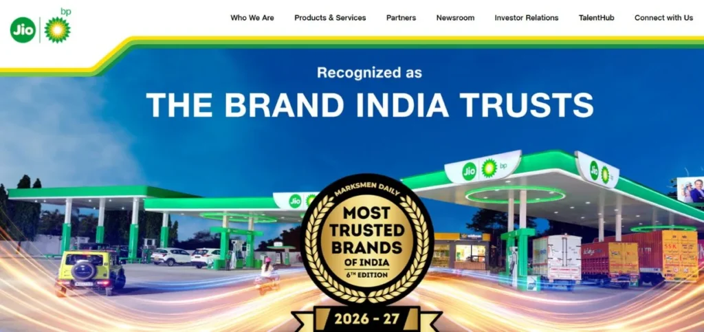 Petrol Pump Franchise In India - Reliance–BP (Jio-BP)