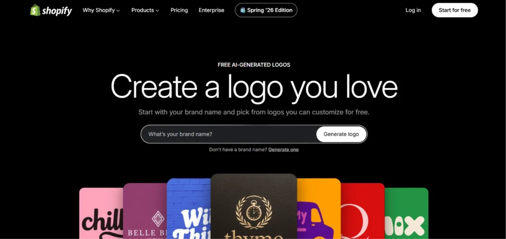 Shopify Logo Maker - Logo Maker