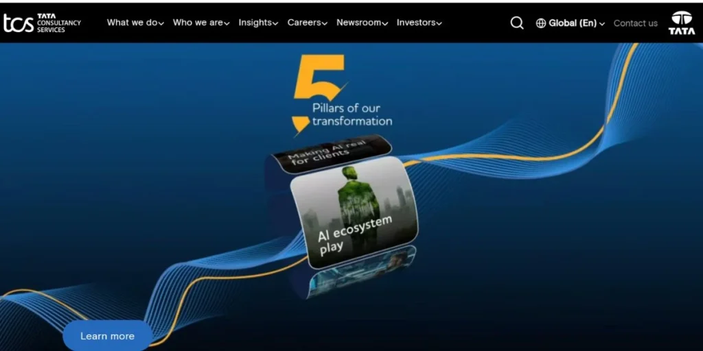 Tata Consultancy Services (TCS) - IT Companies in Kolkata