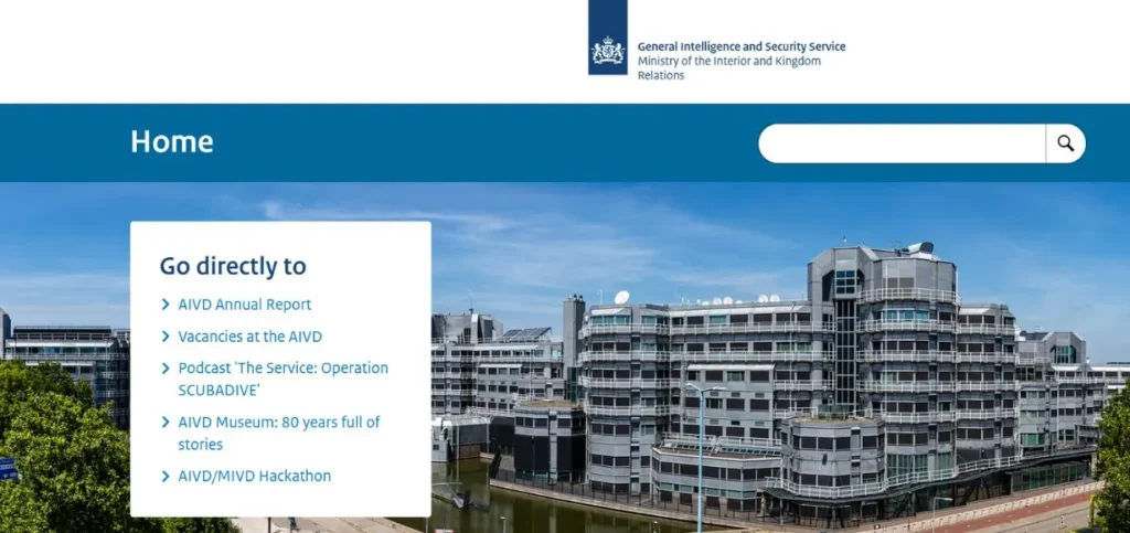 Top Spy Agencies in the World - AIVD — General Intelligence and Security Service
