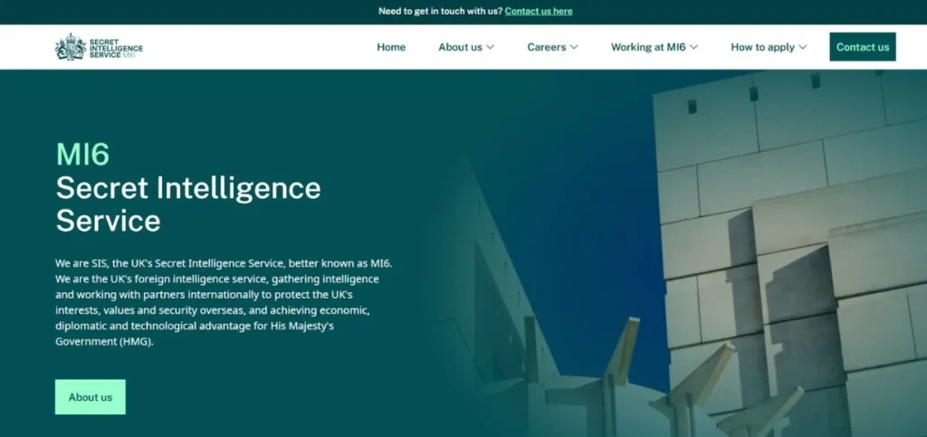 Top Spy Agencies in the World - MI6 (SIS) — Secret Intelligence Service