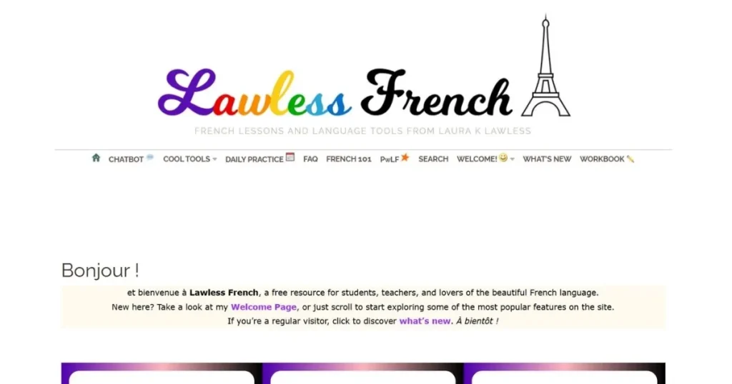 French Learning Apps - Lawless French