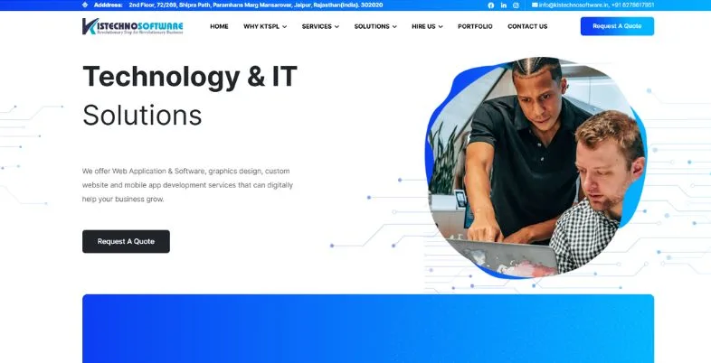 IT Companies in Jaipur - Kistechnosoftware Pvt. Ltd.