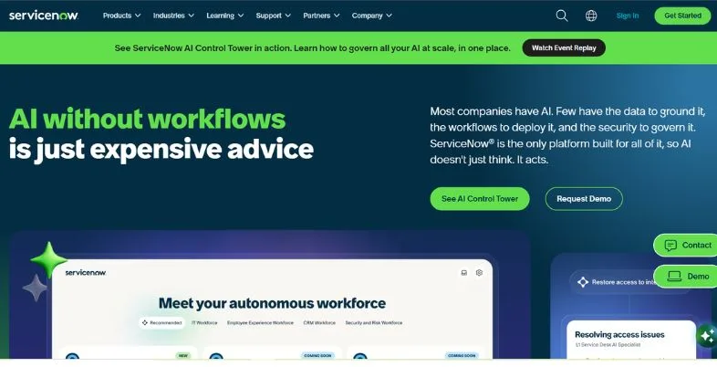 MNC Companies in Hyderabad - ServiceNow