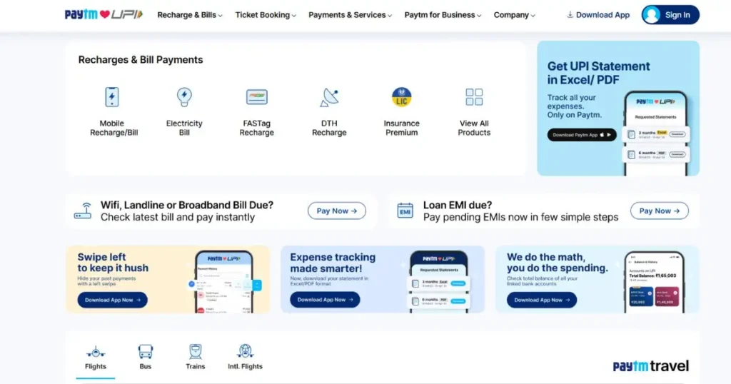 Refer and Earn Apps - Paytm
