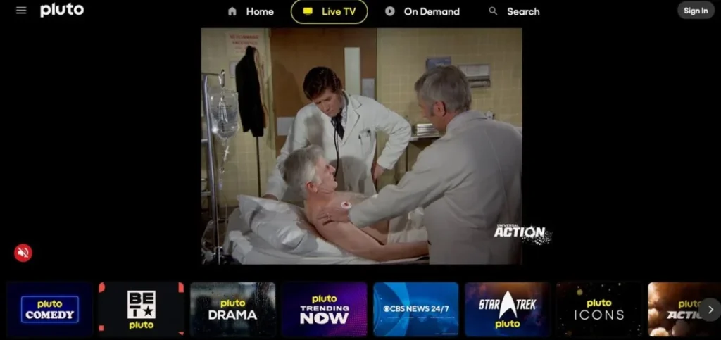 VIPBox Alternatives - Pluto TV