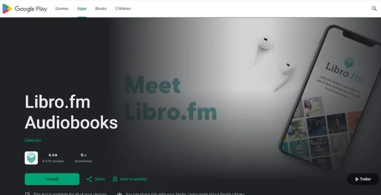Best Audiobook Apps - Libro.fm