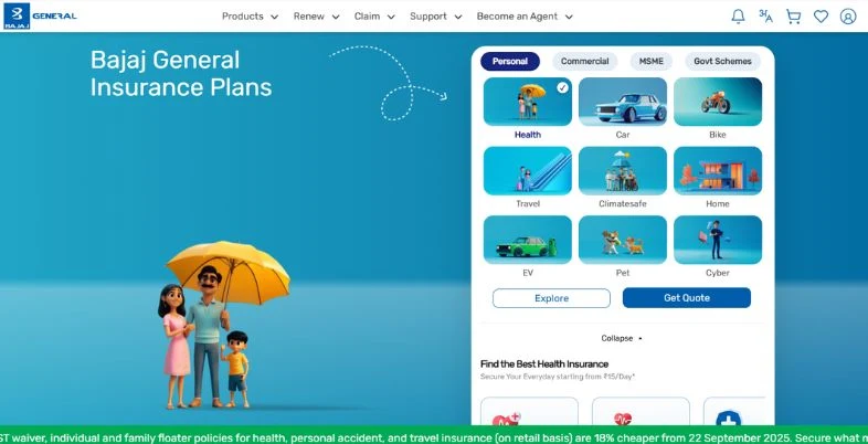 Best Travel Insurance in India - Bajaj Allianz General Insurance