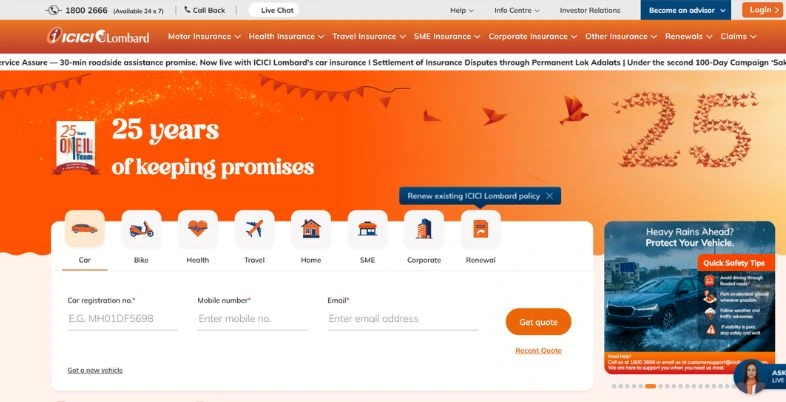 Best Travel Insurance in India - ICICI Lombard General Insurance