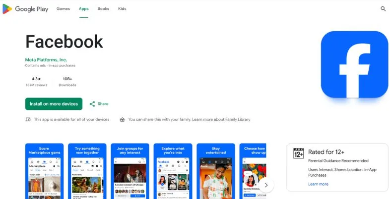 Community Apps - Facebook
