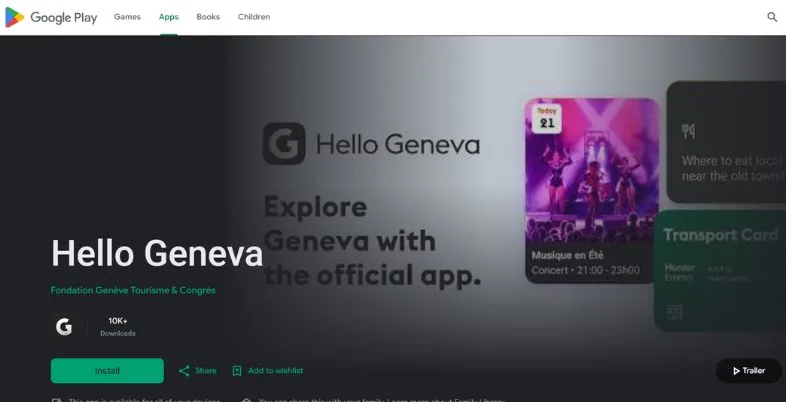 Community Apps - Geneva