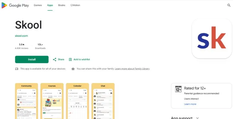 Community Apps - Skool