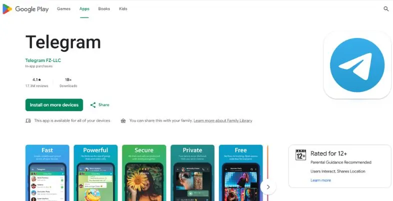 Community Apps - Telegram