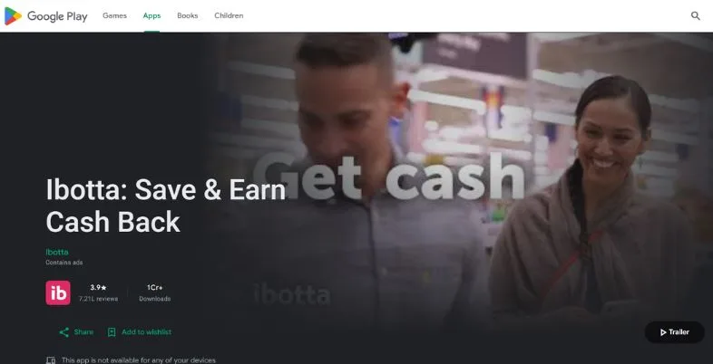 Free Money Apps - Ibotta