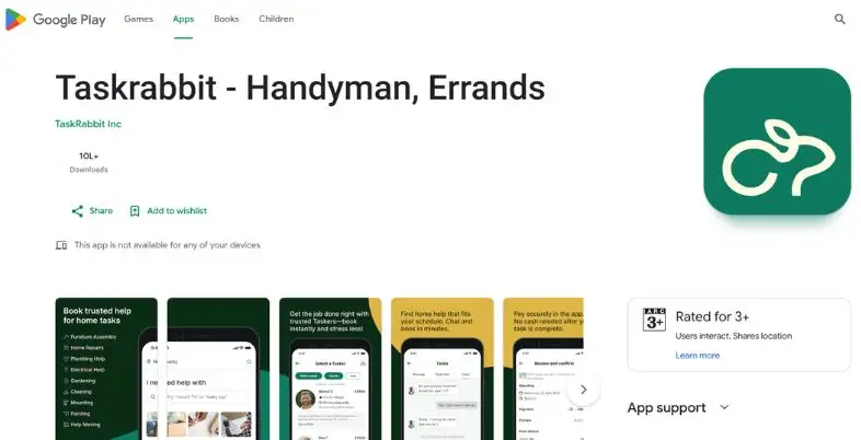 Free Money Apps - TaskRabbit