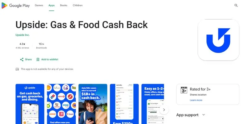 Free Money Apps - Upside