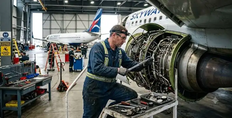 Highest Paying Trade Jobs - Aircraft Mechanic