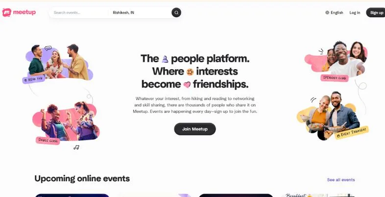 LinkedIn Alternatives - Meetup