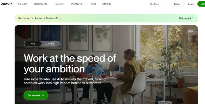 LinkedIn Alternatives - Upwork