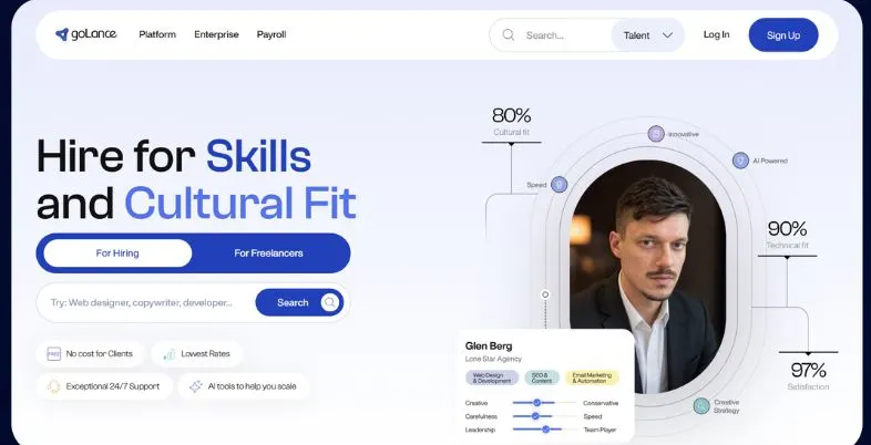 LinkedIn Alternatives - goLance