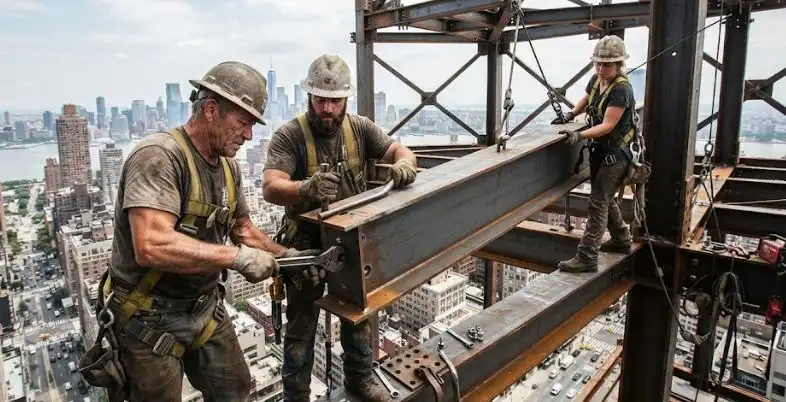 Most Dangerous Jobs in America - Structural Iron and Steel Workers