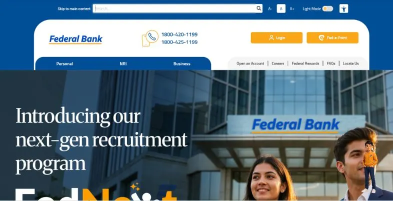 Private Banks in India - Federal Bank