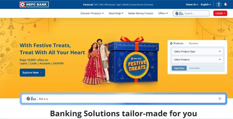 Private Banks in India - HDFC Bank