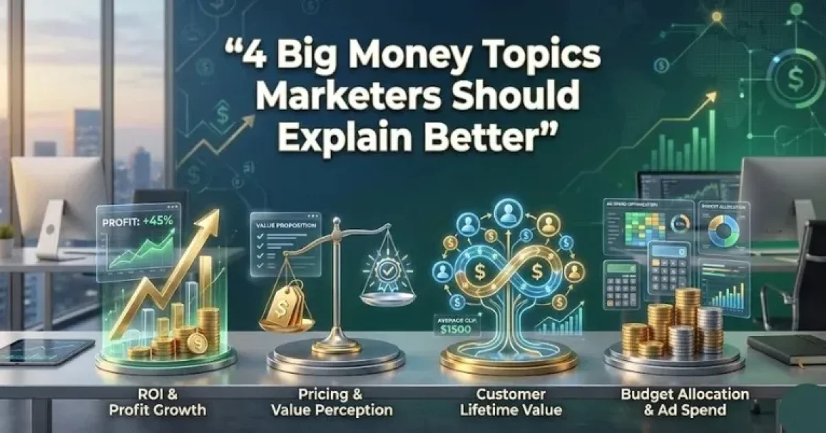 4 Big Money Topics Marketers Should Explain Better