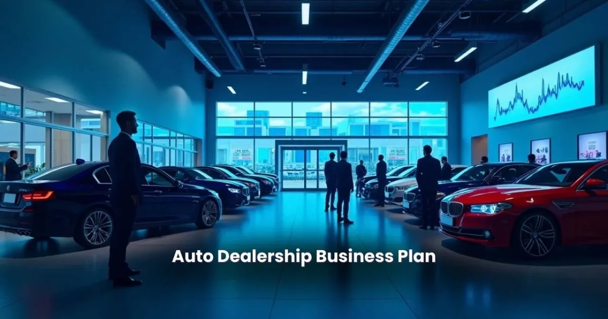 Auto Dealership Business Plan