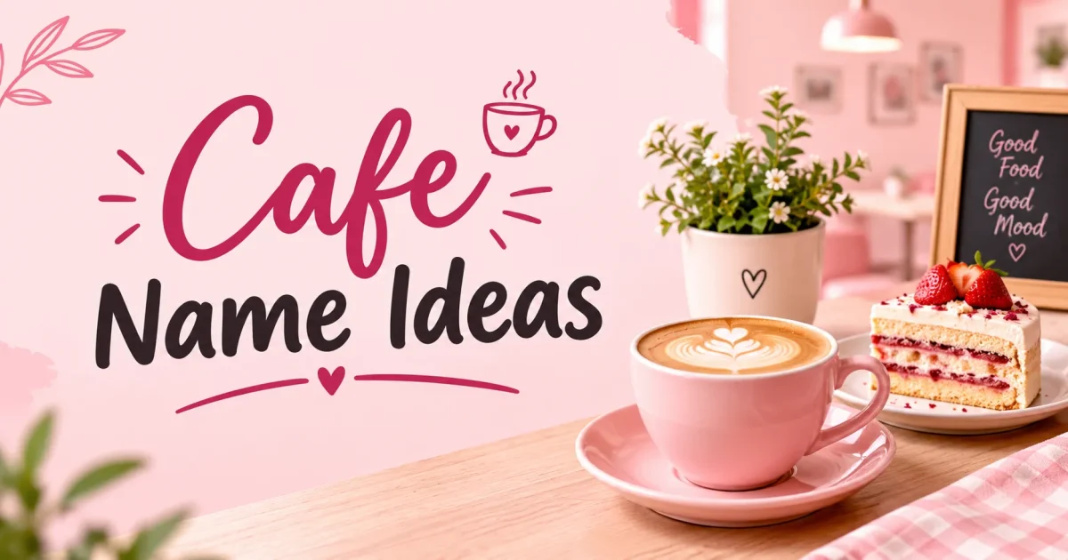 Cafe Name Ideas