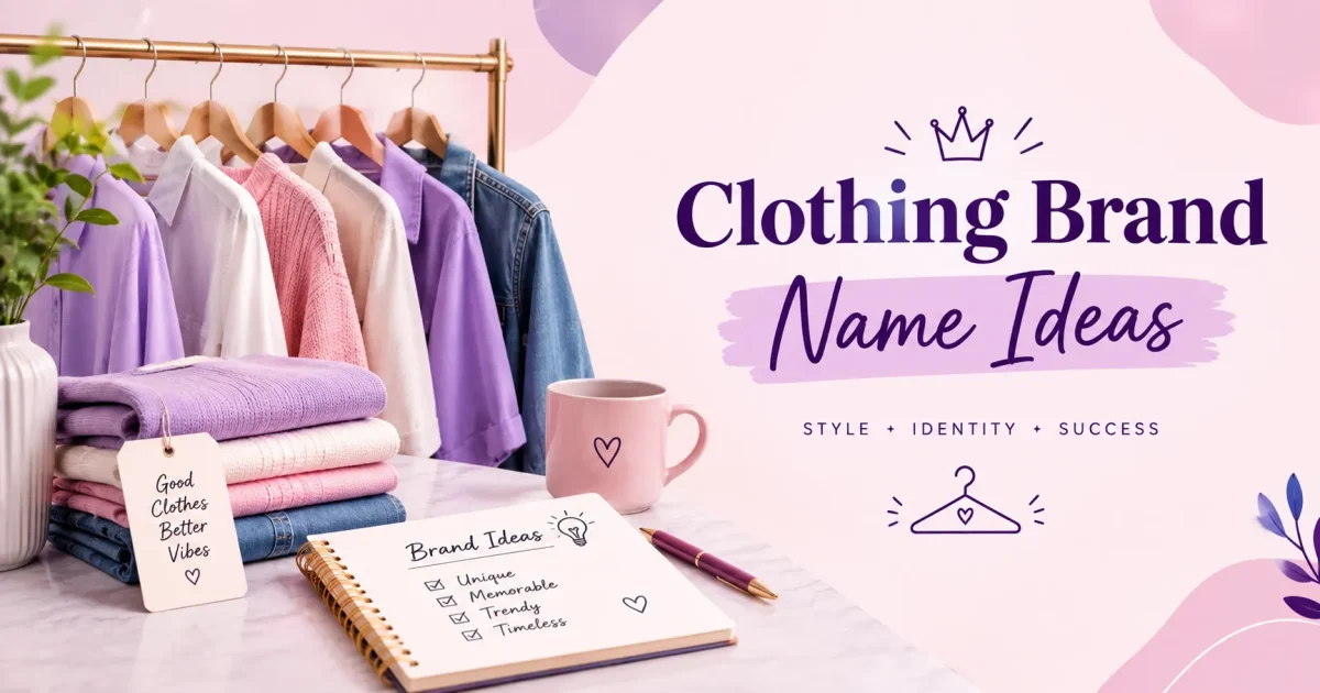 Clothing Brand Name Ideas