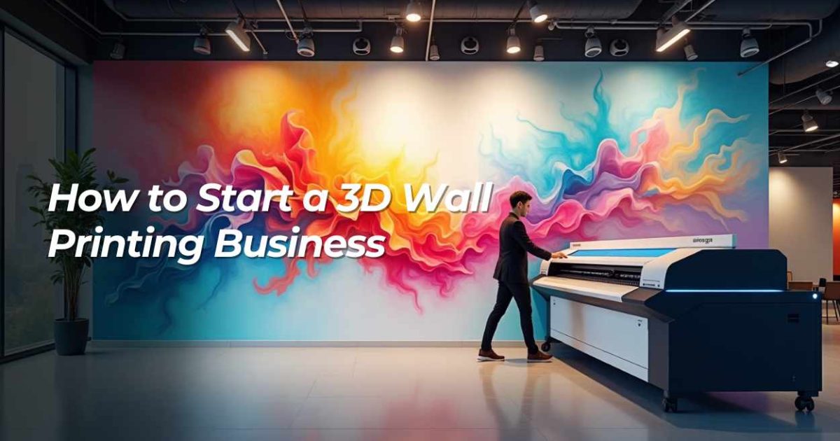 How to Start a 3D Wall Printing Business