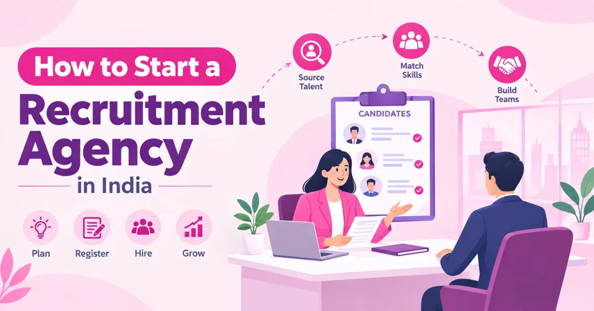 How to Start a Recruitment Agency in India
